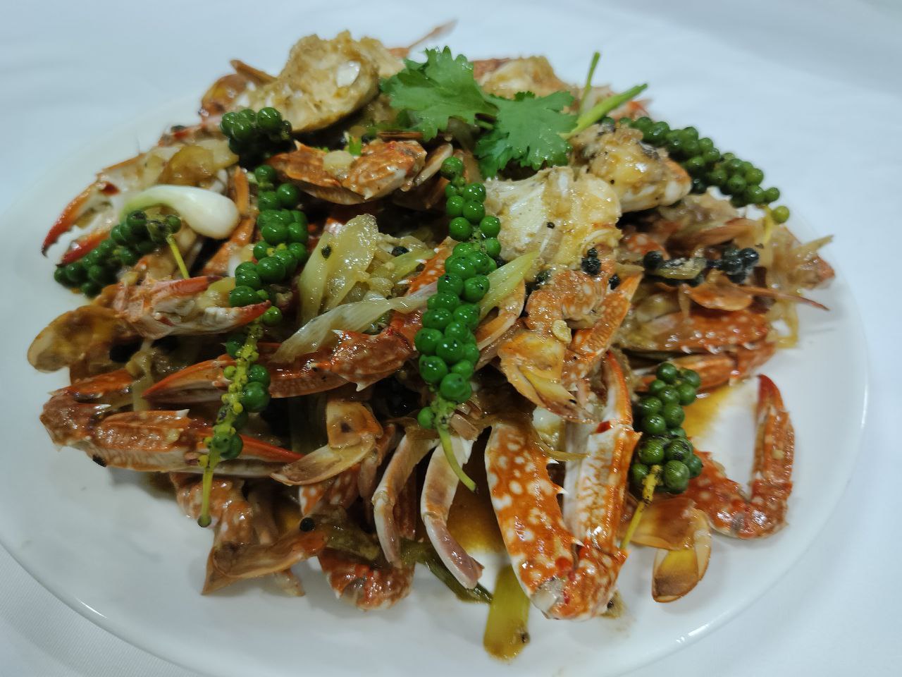 Fried Crab with Kampot Pepper